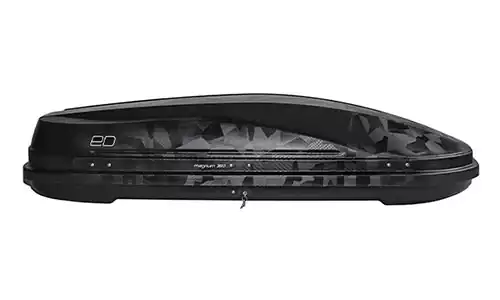 Автобокс черный - камуфляж EvroDetal Magnum 390 185x84x42 см на 390 л