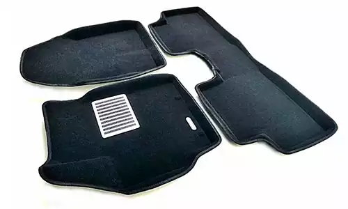 Коврики Euromat 3D Lux текстиль в салон Honda CR-V III (5dr.) SUV 2007-2011гг. цвет черный