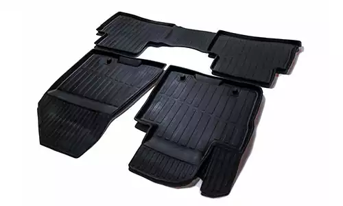 Коврики SRTK 3D Premium резина в салон Kia Sportage IV QL (5dr.) SUV 2015-2021гг. цвет черный