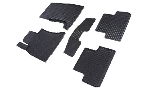 Коврики Seintex 3D Standard полиуретан в салон Acura MDX III (5dr.) SUV 2014-2021гг. цвет черный