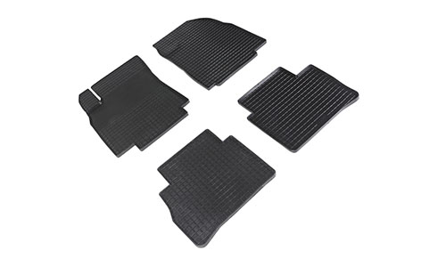Коврики Seintex 3D Standard полиуретан в салон Nissan Tiida hatchback I C11 (5dr.) хэтчбек 2004-2014гг. цвет черный