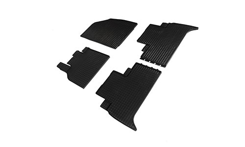 Коврики Seintex 3D Standard полиуретан в салон Renault Scenic III (5dr.) минивэн 2009-2016гг. цвет черный