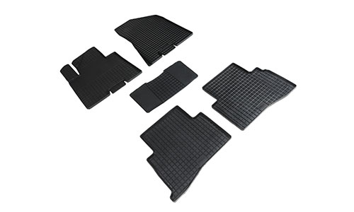 Коврики Seintex 3D Standard полиуретан в салон Kia Sportage IV QL (5dr.) SUV 2015-2021гг. цвет черный