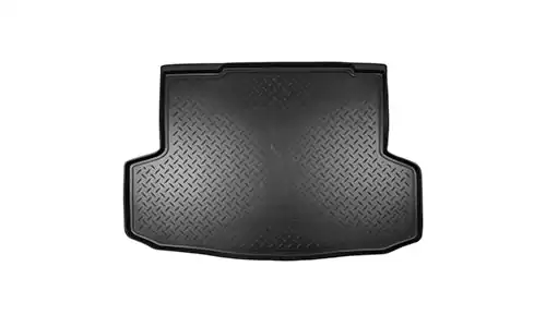 Коврик Unidec 3D Standard полиуретан в багажник Ravon R3 Nexia (4dr.) седан 2015-2020гг. цвет черный