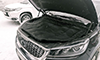 Автоодеяло (утеплитель) Laitovo Black Premium W160-S для BMW X6 II F16 2015-2019гг. - фото превью 4