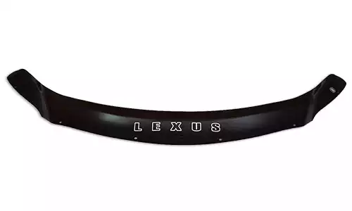 Дефлектор капота VIP Tuning Lux на зажимах оргстекло на Lexus LX 570 (5dr.) SUV 2007-2021гг.