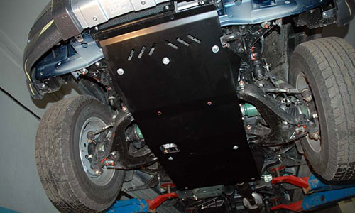 Защита Sheriff 08.1165 сталь 2,5 мм картера двигателя Ford Ranger II (2/4dr.) пикап 2006-2011гг. комплект 1 шт