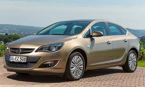 Защита картера и кпп на Opel Astra sedan