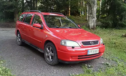 Защита картера и кпп на Opel Astra wagon