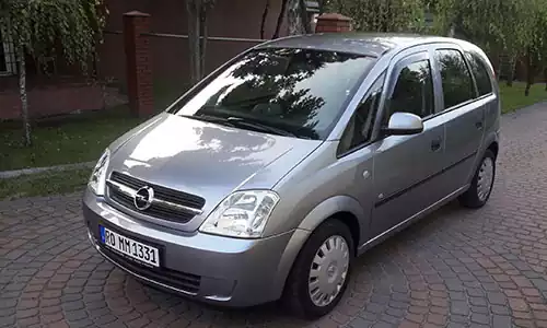Защита картера и кпп на Opel Meriva