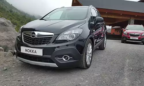 Защита картера и кпп на Opel Mokka