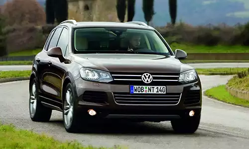Защита картера и кпп на Volkswagen Touareg