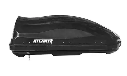Автобокс черный глянец Atlant Diamond 352 135x80x40 см на 350 л
