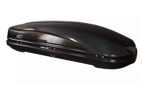 Автобокс черный металлик EvroDetal Magnum 390 185x84x42 см на 390 л