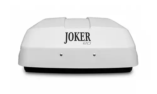 Оригинальное фото бокса на крышу (автобокса) EvroDetal Joker 530 ED5-203B, установленного на автомобиль. - Фотография 3