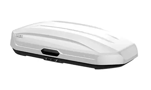 Автобокс белый глянец Lux Tavr 175 White 175x85x40 см на 450 л