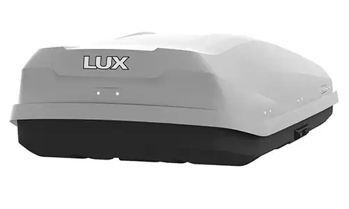 Оригинальное фото бокса на крышу (автобокса) Lux Irbis 175 Grey 790951, установленного на автомобиль. - Фотография 4