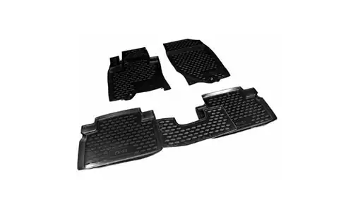 Коврики Novline 3D TPE Standard полиуретан в салон Infiniti FX50 (5dr.) SUV 2009-2013гг. цвет черный