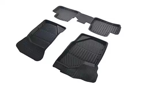 Коврики SRTK 3D Standart резина в салон VAZ Lada Granta 2190 (4dr.) седан 2011-2018гг. цвет черный