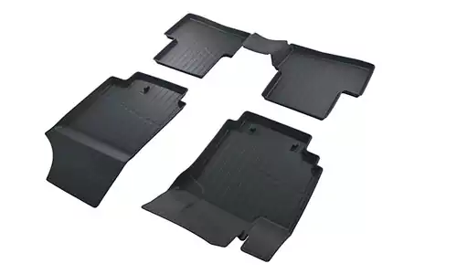 Коврики SRTK 3D Premium резина в салон Hyundai Creta I (5dr.) SUV 2014-2020гг. цвет черный