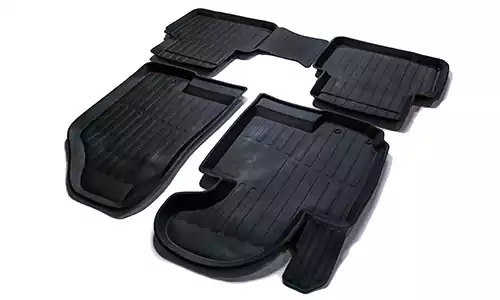 Коврики SRTK 3D Premium резина в салон Hyundai ix35 (5dr.) SUV 2009-2015гг. цвет черный