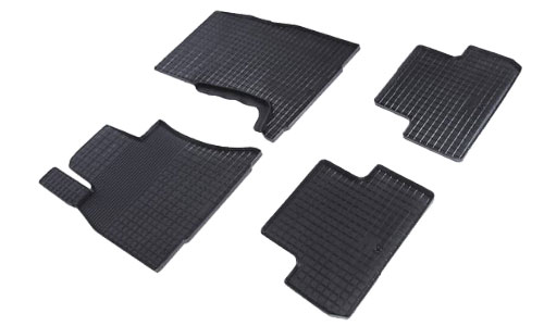 Коврики Seintex 3D Standard полиуретан в салон Daewoo Nexia (4dr.) седан 1995-2016гг. цвет черный