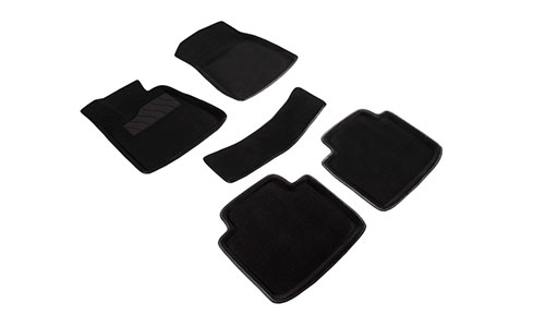 Коврики Seintex 3D Premium текстиль в салон Lexus GS 350 III S190 (4dr.) седан 2005-2011гг. цвет черный