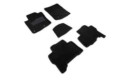 Коврики Seintex 3D Premium текстиль в салон Lexus GX 460 (5dr.) SUV 2009г.-по н.в. цвет черный
