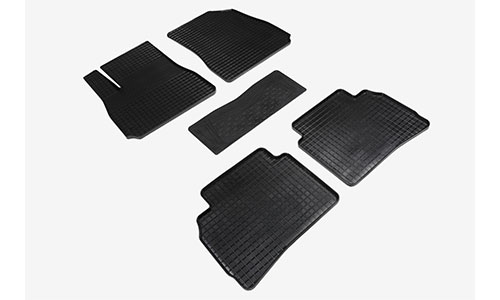 Коврики Seintex 3D Standard полиуретан в салон Chevrolet Malibu IX (4dr.) седан 2016г.-по н.в. цвет черный