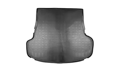 Коврик Unidec 3D Standard полиуретан в багажник Kia Stinger I CK (4dr.) фастбэк 2017г.-по н.в. цвет черный