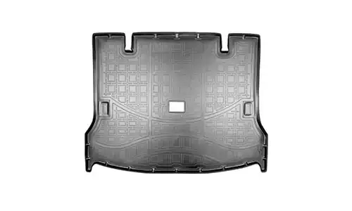 Коврик Unidec 3D Standard полиуретан в багажник VAZ Lada Largus R90 (5dr.) минивэн 2012г.-по н.в. цвет черный