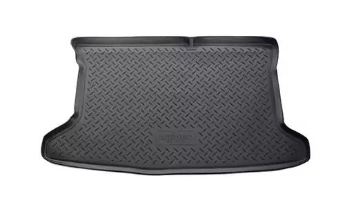 Коврик Unidec 3D Standard полиуретан в багажник Hyundai Solaris hatchback I (5dr.) хэтчбек 2011-2016гг. цвет черный