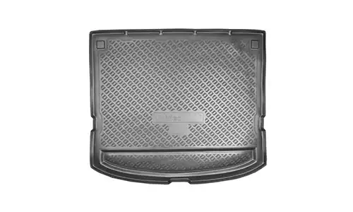 Коврик Unidec 3D Standard полиуретан в багажник Kia Carens II UN (5dr.) минивэн 2006-2013гг. цвет черный