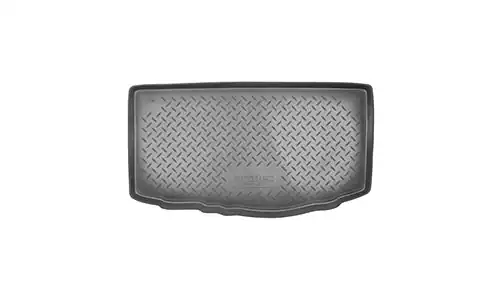 Коврик Unidec 3D Standard полиуретан в багажник Kia Picanto II TA (3/5dr.) хэтчбек 2011-2017гг. цвет черный