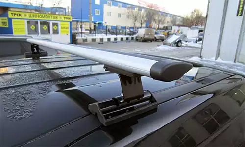 Оригинальное фото багажника Inter Kit C-15 C15120WS на крышу Mercedes Benz C-Class IV W205 2014-2021гг., установленного на автомобиль. - Фотография 4