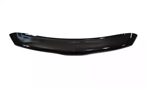 Дефлектор капота короткий Cobra Tuning Standard на зажимах оргстекло на Kia Rio hatchback IV YB (5dr.) хэтчбек 2017г.-по н.в.