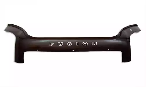 Дефлектор капота VIP Tuning Lux на зажимах оргстекло на Ford Fusion (5dr.) хэтчбек 2002-2012гг.