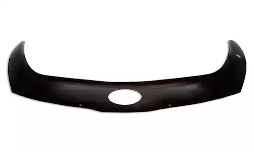 Дефлектор капота длинный VIP Tuning Lux на зажимах оргстекло на Kia Rio hatchback IV YB (5dr.) хэтчбек 2017г.-по н.в.