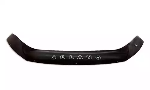 Дефлектор капота VIP Tuning Lux на зажимах оргстекло на Lifan Solano II 620 (4dr.) седан 2016г.-по н.в.