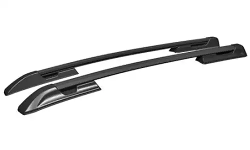 Рейлинги APS Standard Black черные на крышу Volkswagen Amarok (2/4dr.) пикап 2010г.-по н.в. в штатные места