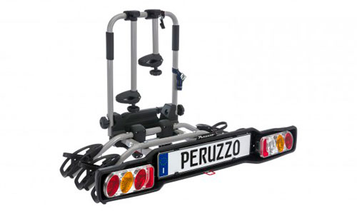 Оригинальное фото велокрепления Peruzzo Parma 3 PZ706-3, установленного на автомобиль. - Фотография 1