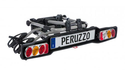 Оригинальное фото велокрепления Peruzzo Parma 3 PZ706-3, установленного на автомобиль. - Фотография 4