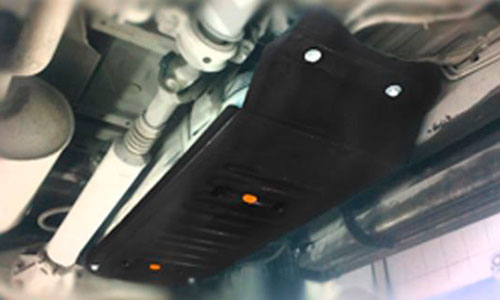 Защита ALFeco ALF2489st сталь 2 мм топливного бака Toyota Hilux VII (2/4dr.) пикап 2004-2015гг. комплект 1 шт