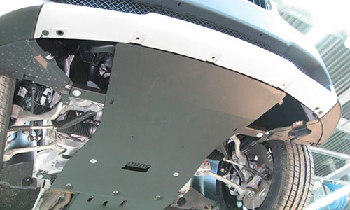 Защита ALFeco ALF3412st сталь 2 мм картера двигателя BMW X1 I E84 (5dr.) SUV 2009-2015гг. комплект 2 шт