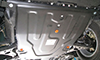 Защита ALFeco ALF0206st картера двигателя и КПП Chery Tiggo T11 2005-2016гг. - фото превью 1