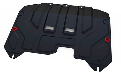 Защита АвтоБроня 111.02352.1 сталь 2 мм картера двигателя и КПП Hyundai ix35 (5dr.) SUV 2009-2015гг. комплект 1 шт