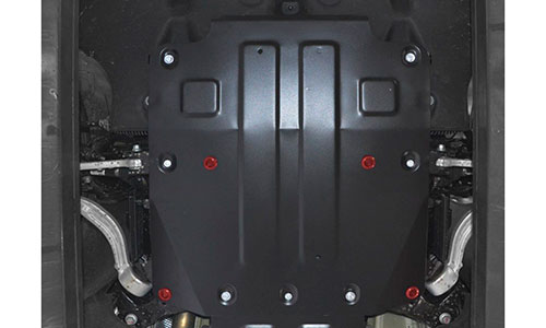 Защита АвтоБроня 111.02841.1 сталь 2 мм картера двигателя Kia Stinger I CK (4dr.) фастбэк 2017г.-по н.в. комплект 1 шт