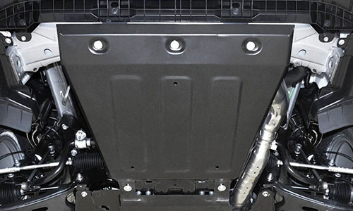 Защита АвтоБроня 111.05433.1 сталь 2 мм картера двигателя Subaru Forester V SK (5dr.) SUV 2018г.-по н.в. комплект 1 шт