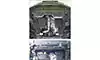 Защита Motodor M71401 картера двигателя и КПП Nissan X-Trail II T31 2007-2013гг. - фото превью 2