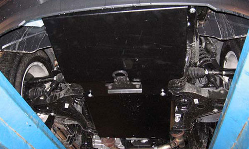 Защита Sheriff 08.1091 сталь 2,5 мм картера двигателя Ford Explorer IV U251 (5dr.) SUV 2006-2010гг. комплект 1 шт